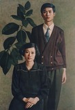 复合主义时期作品《年轻夫妇》